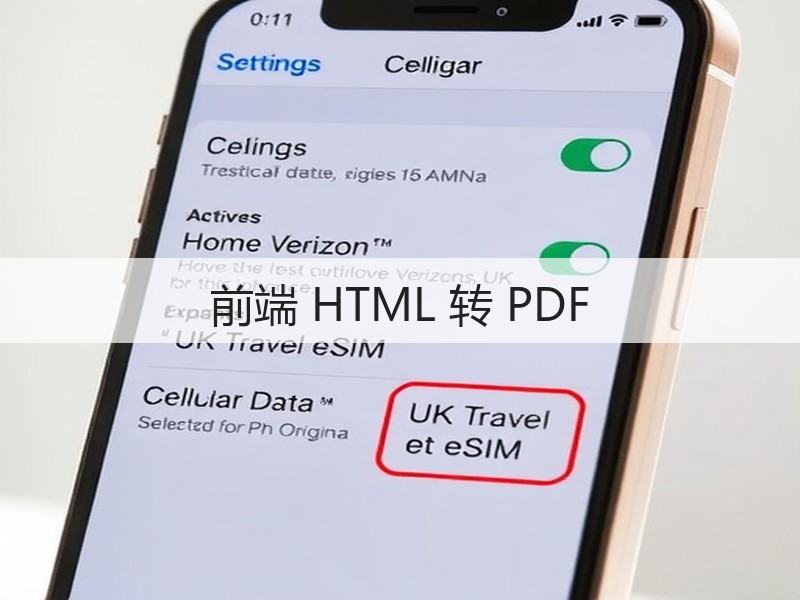 前端 HTML 转 PDF(图1)