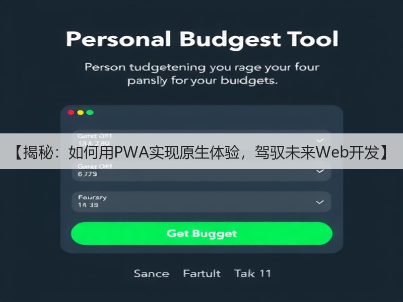 【揭秘:如何用PWA实现原生体验,驾驭未来Web开发】(图2) 【揭秘:如何用PWA实现原生体验,驾驭未来Web开发】(图2)