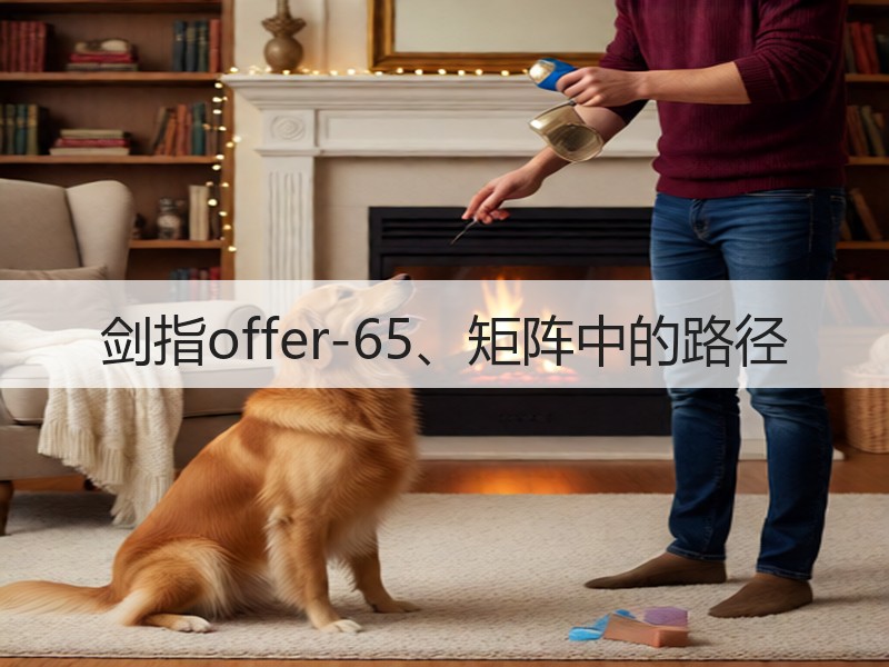 剑指offer-65、矩阵中的路径