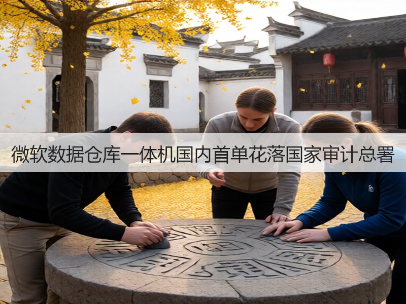 微软数据仓库一体机国内首单花落国家审计总署(图2) 微软数据仓库一体机国内首单花落国家审计总署(图2)
