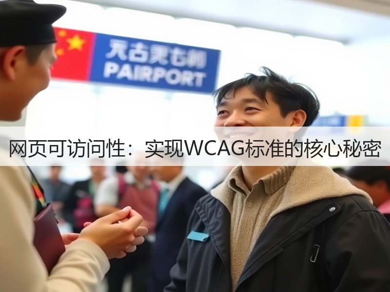 网页可访问性：实现WCAG标准的核心秘密(图2)