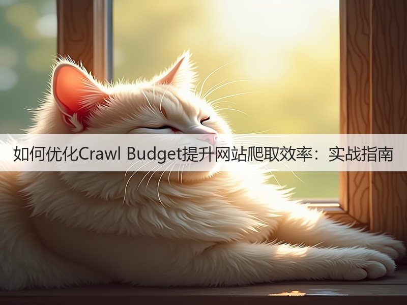 如何优化Crawl Budget提升网站爬取效率:实战指南(图2) 如何优化Crawl Budget提升网站爬取效率:实战指南(图2)