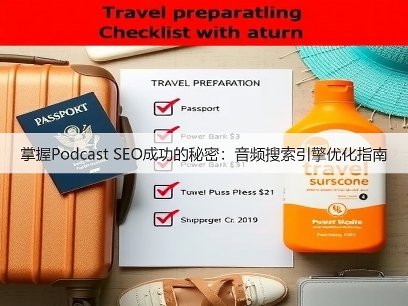 掌握Podcast SEO成功的秘密：音频搜索引擎优化指南