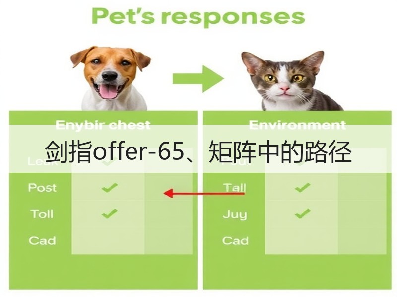 剑指offer-65、矩阵中的路径