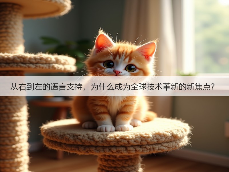 从右到左的语言支持,为什么成为全球技术革新的新焦点?(图3) 从右到左的语言支持,为什么成为全球技术革新的新焦点?(图3)