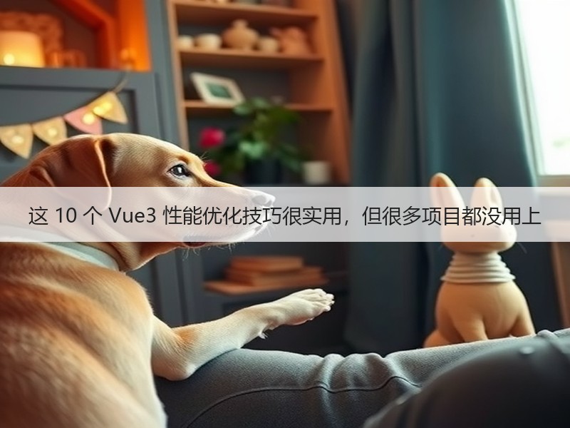 这 10 个 Vue3 性能优化技巧很实用，但很多项目都没用上