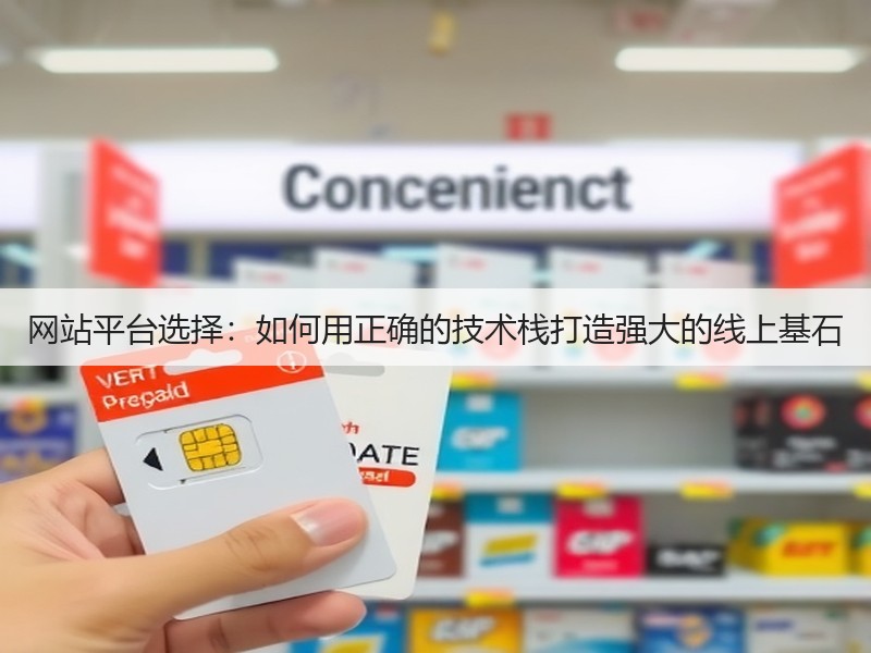 网站平台选择:如何用正确的技术栈打造强大的线上基石(图1) 网站平台选择:如何用正确的技术栈打造强大的线上基石(图1)