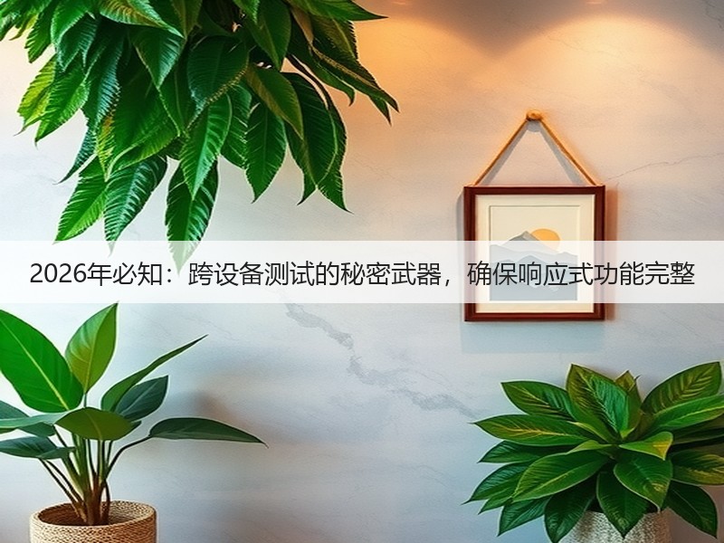 2026年必知：跨设备测试的秘密武器，确保响应式功能完整(图3)