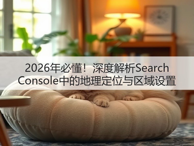 2026年必懂!深度解析Search Console中的地理定位与区域设置(图2) 2026年必懂!深度解析Search Console中的地理定位与区域设置(图2)