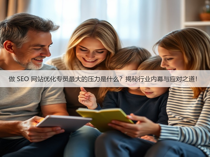 做 SEO 网站优化专员最大的压力是什么?揭秘行业内幕与应对之道!(图3) 做 SEO 网站优化专员最大的压力是什么?揭秘行业内幕与应对之道!(图3)