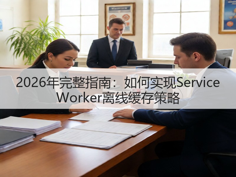 2026年完整指南:如何实现Service Worker离线缓存策略(图3) 2026年完整指南:如何实现Service Worker离线缓存策略(图3)