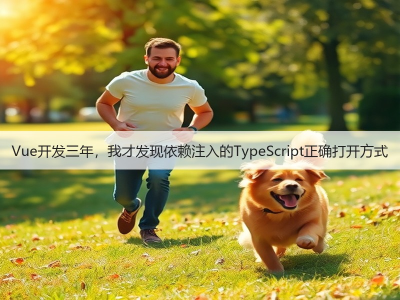 Vue开发三年，我才发现依赖注入的TypeScript正确打开方式