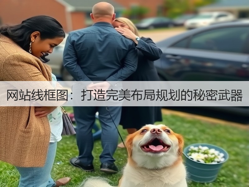 网站线框图:打造完美布局规划的秘密武器(图3) 网站线框图:打造完美布局规划的秘密武器(图3)