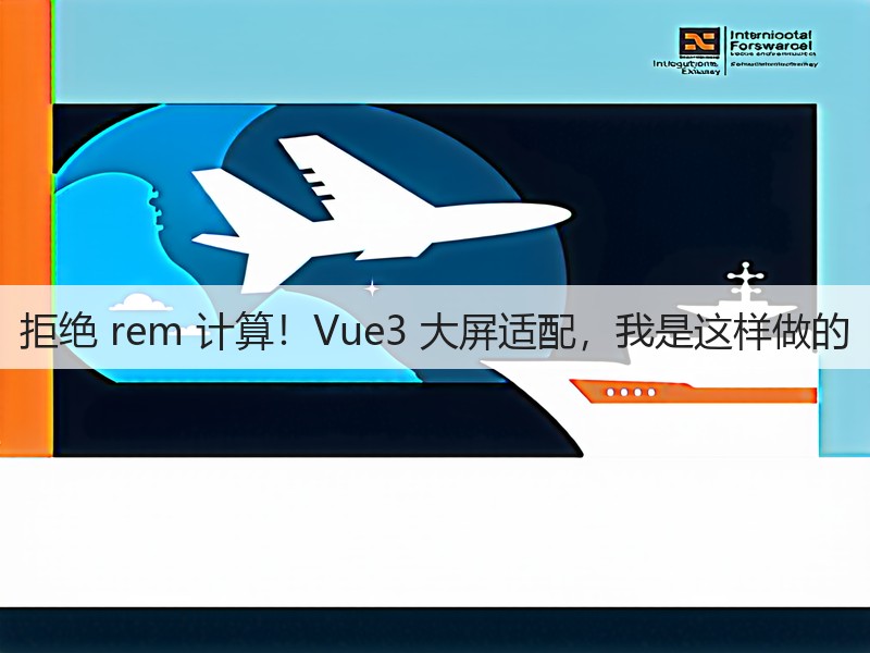 拒绝 rem 计算！Vue3 大屏适配，我是这样做的(图3)