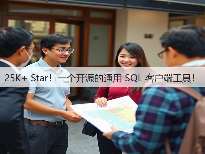 25K+ Star！一个开源的通用 SQL 客户端工具！(图3)