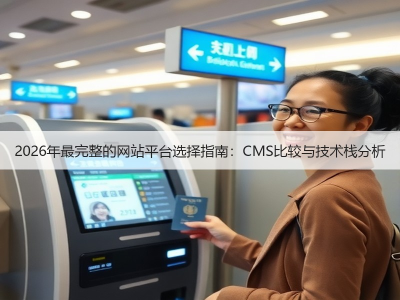 2026年最完整的网站平台选择指南：CMS比较与技术栈分析