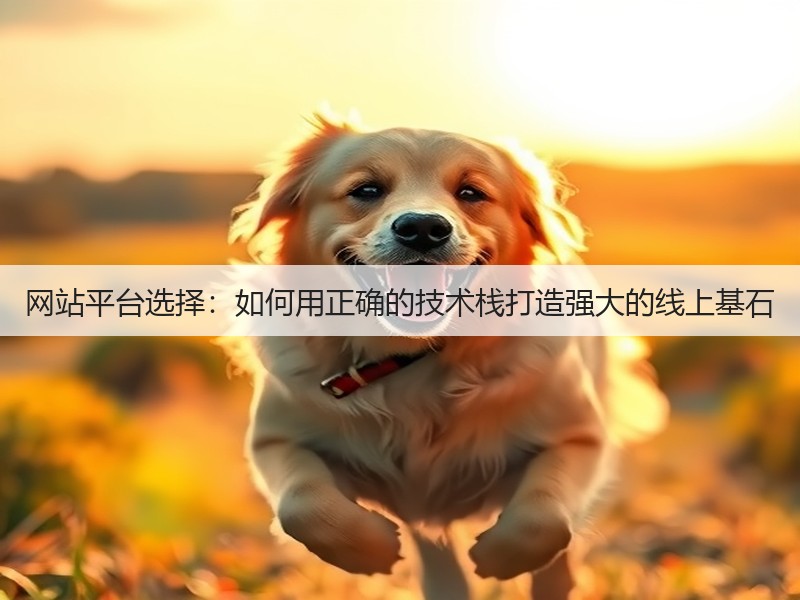 网站平台选择:如何用正确的技术栈打造强大的线上基石(图2) 网站平台选择:如何用正确的技术栈打造强大的线上基石(图2)