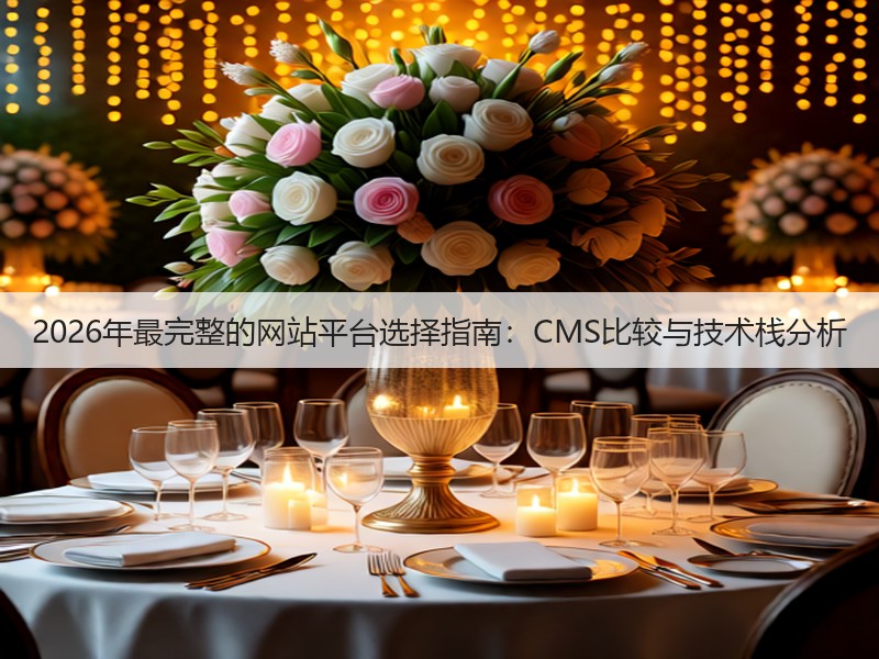 2026年最完整的网站平台选择指南：CMS比较与技术栈分析(图1)