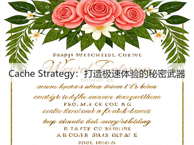 Cache Strategy:打造极速体验的秘密武器(图2) Cache Strategy:打造极速体验的秘密武器(图2)