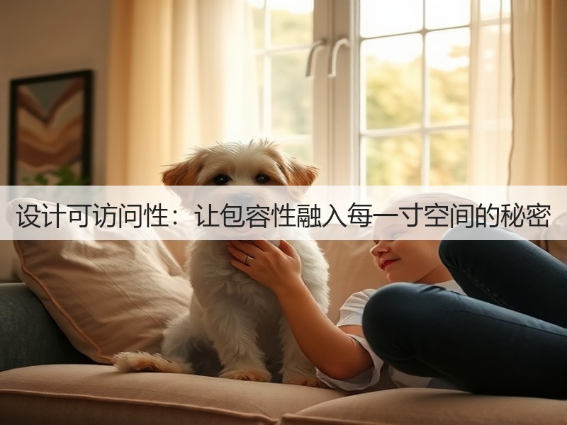 设计可访问性:让包容性融入每一寸空间的秘密(图2) 设计可访问性:让包容性融入每一寸空间的秘密(图2)