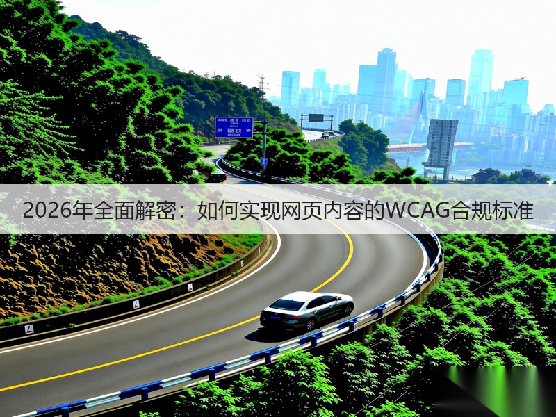 2026年全面解密：如何实现网页内容的WCAG合规标准(图2)
