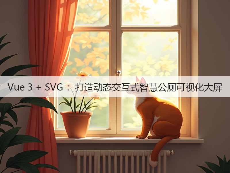 Vue 3 + SVG :打造动态交互式智慧公厕可视化大屏(图5) Vue 3 + SVG :打造动态交互式智慧公厕可视化大屏(图5)