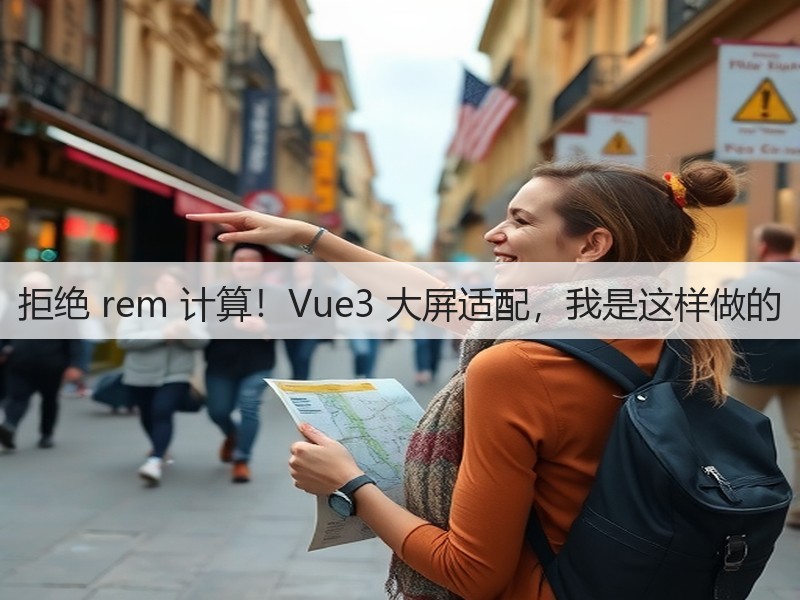 拒绝 rem 计算！Vue3 大屏适配，我是这样做的(图3)