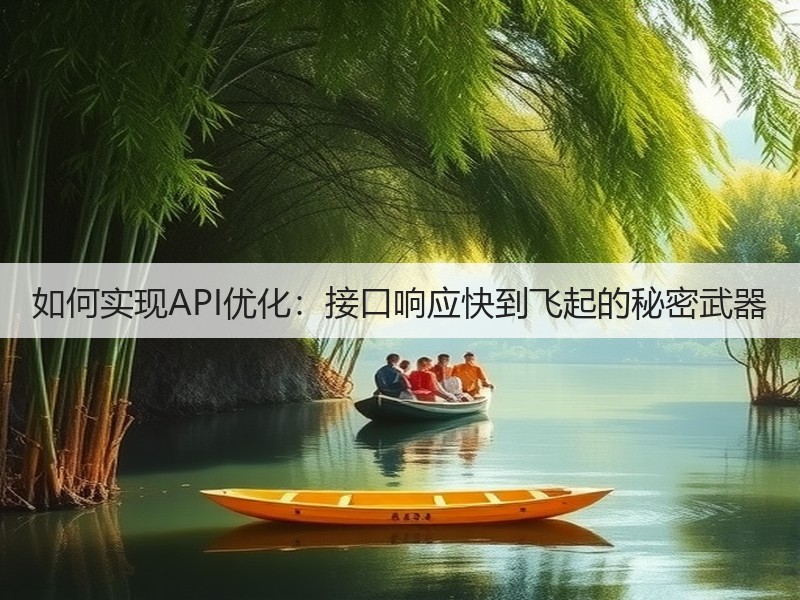 如何实现API优化:接口响应快到飞起的秘密武器(图1) 如何实现API优化:接口响应快到飞起的秘密武器(图1)
