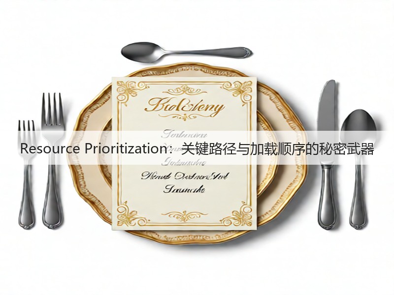 Resource Prioritization：关键路径与加载顺序的秘密武器(图3)
