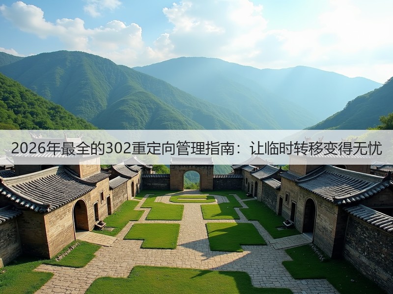 2026年最全的302重定向管理指南:让临时转移变得无忧(图3) 2026年最全的302重定向管理指南:让临时转移变得无忧(图3)