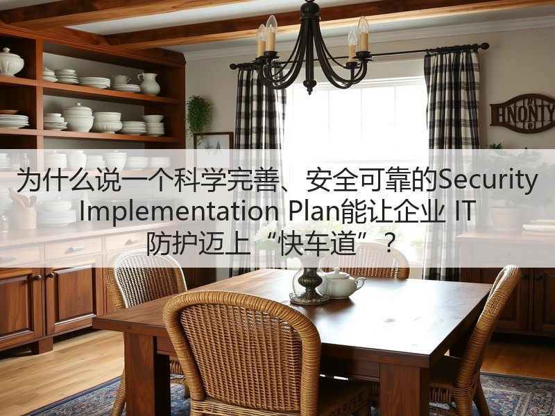 为什么说一个科学完善、安全可靠的Security Implementation Plan能让企业 IT 防护迈上“快车道”?(图2) 为什么说一个科学完善、安全可靠的Security Implementation Plan能让企业 IT 防护迈上“快车道”?(图2)