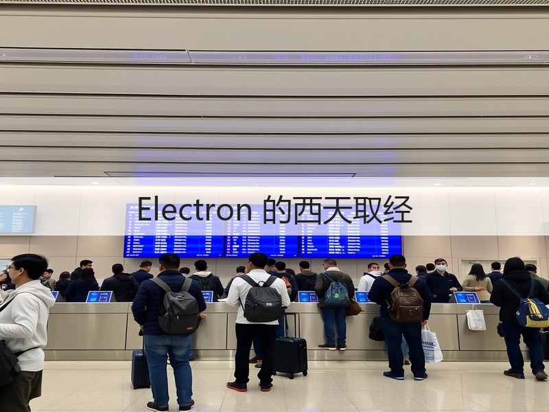 Electron 的西天取经(图1) Electron 的西天取经(图1)