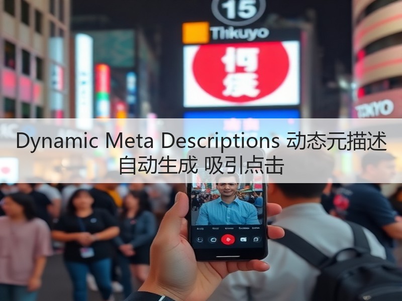 Dynamic Meta Descriptions 动态元描述 自动生成 吸引点击(图2)