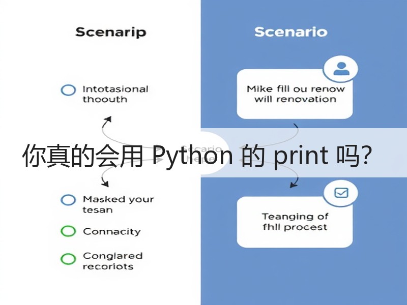 你真的会用 Python 的 print 吗？