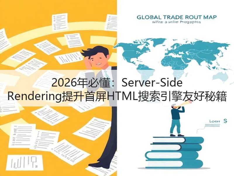 2026年必懂：Server-Side Rendering提升首屏HTML搜索引擎友好秘籍(图2)