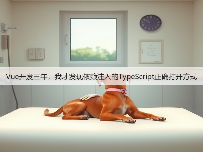 Vue开发三年,我才发现依赖注入的TypeScript正确打开方式(图3) Vue开发三年,我才发现依赖注入的TypeScript正确打开方式(图3)