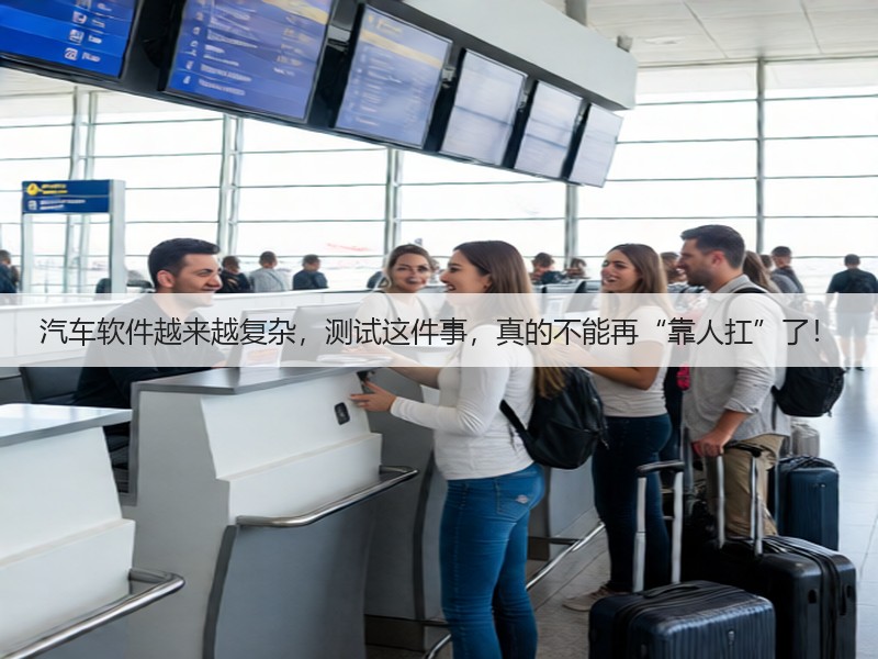 汽车软件越来越复杂,测试这件事,真的不能再“靠人扛”了!(图1) 汽车软件越来越复杂,测试这件事,真的不能再“靠人扛”了!(图1)