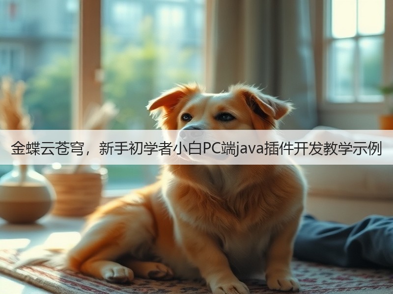 金蝶云苍穹,新手初学者小白PC端java插件开发教学示例(图1) 金蝶云苍穹,新手初学者小白PC端java插件开发教学示例(图1)