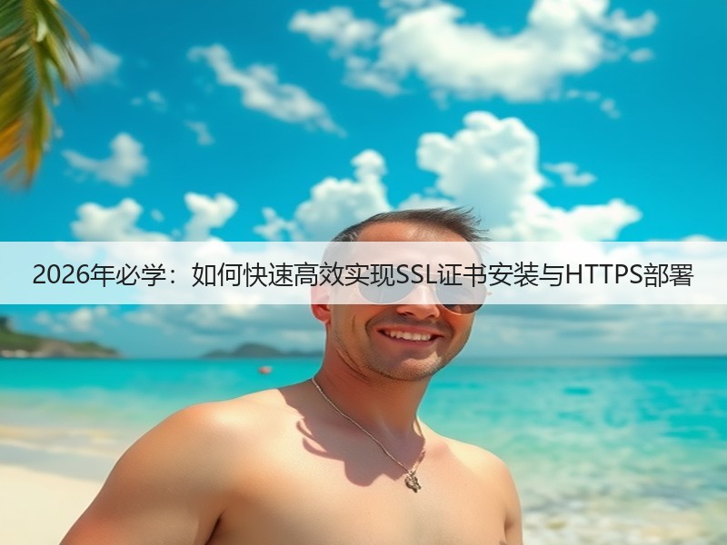 2026年必学：如何快速高效实现SSL证书安装与HTTPS部署(图2)