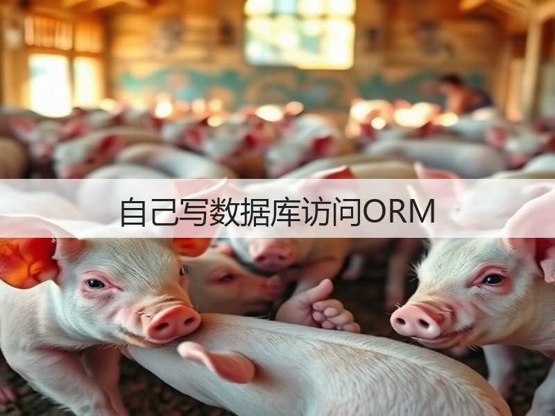 自己写数据库访问ORM(图3) 自己写数据库访问ORM(图3)