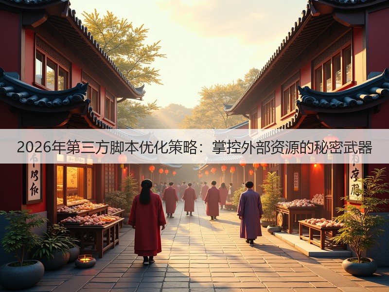 2026年第三方脚本优化策略:掌控外部资源的秘密武器(图1) 2026年第三方脚本优化策略:掌控外部资源的秘密武器(图1)