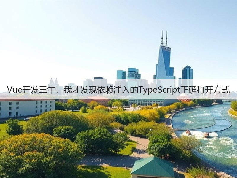 Vue开发三年，我才发现依赖注入的TypeScript正确打开方式(图1)