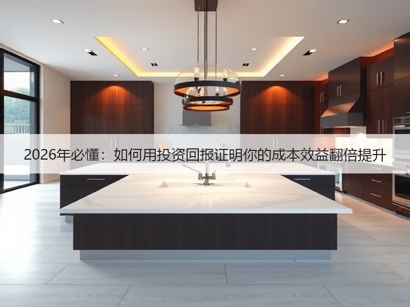 2026年必懂：如何用投资回报证明你的成本效益翻倍提升