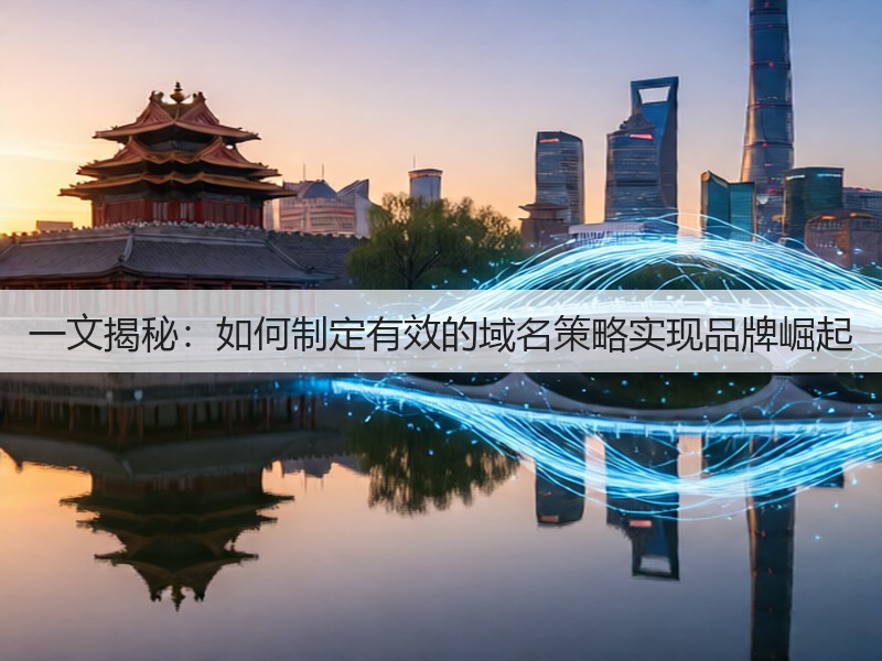 一文揭秘：如何制定有效的域名策略实现品牌崛起(图2)
