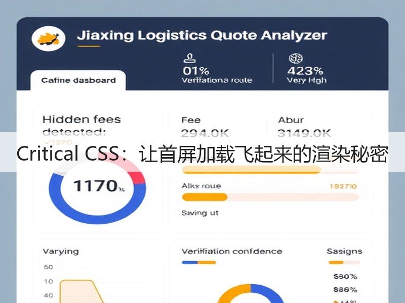 Critical CSS:让首屏加载飞起来的渲染秘密(图2) Critical CSS:让首屏加载飞起来的渲染秘密(图2)