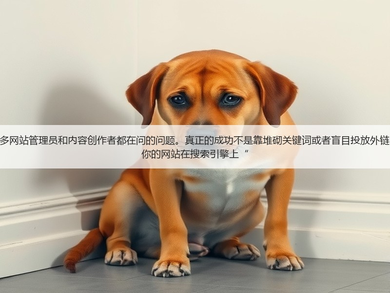网站怎么做SEO优化呢？这是许多网站管理员和内容创作者都在问的问题。真正的成功不是靠堆砌关键词或者盲目投放外链，而是通过科学、系统的方法让你的网站在搜索引擎上“(图3)