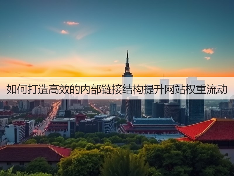 如何打造高效的内部链接结构提升网站权重流动(图3)