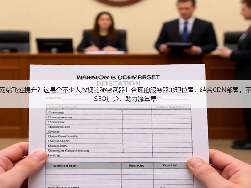为什么服务器位置优化能让您的网站飞速提升?这是个不少人忽视的秘密武器!合理的服务器地理位置,结合CDN部署,不仅能大幅提升用户体验,还能为SEO加分,助力流量爆(图3) 为什么服务器位置优化能让您的网站飞速提升?这是个不少人忽视的秘密武器!合理的服务器地理位置,结合CDN部署,不仅能大幅提升用户体验,还能为SEO加分,助力流量爆(图3)
