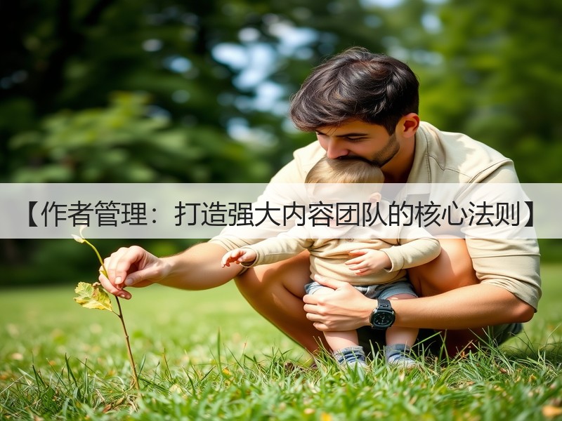 【作者管理：打造强大内容团队的核心法则】(图3)