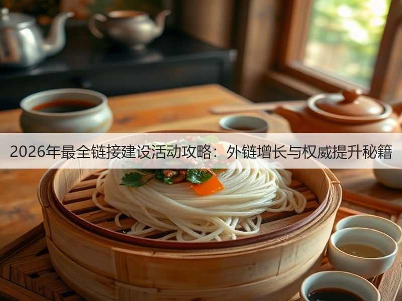 2026年最全链接建设活动攻略:外链增长与权威提升秘籍(图3) 2026年最全链接建设活动攻略:外链增长与权威提升秘籍(图3)